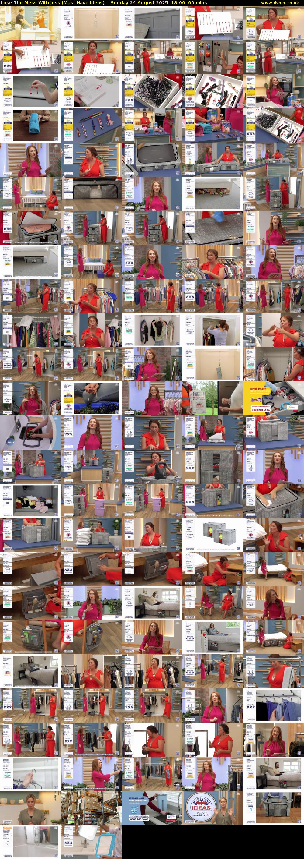 Lose The Mess With Jess (Must Have Ideas) Sunday 24 August 2025 18:00 - 19:00