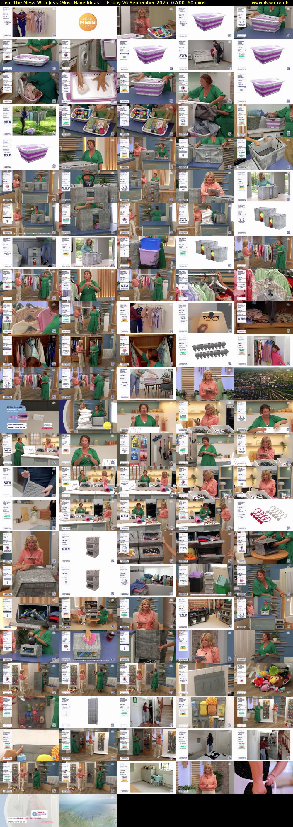 Lose The Mess With Jess (Must Have Ideas) Friday 26 September 2025 07:00 - 08:00