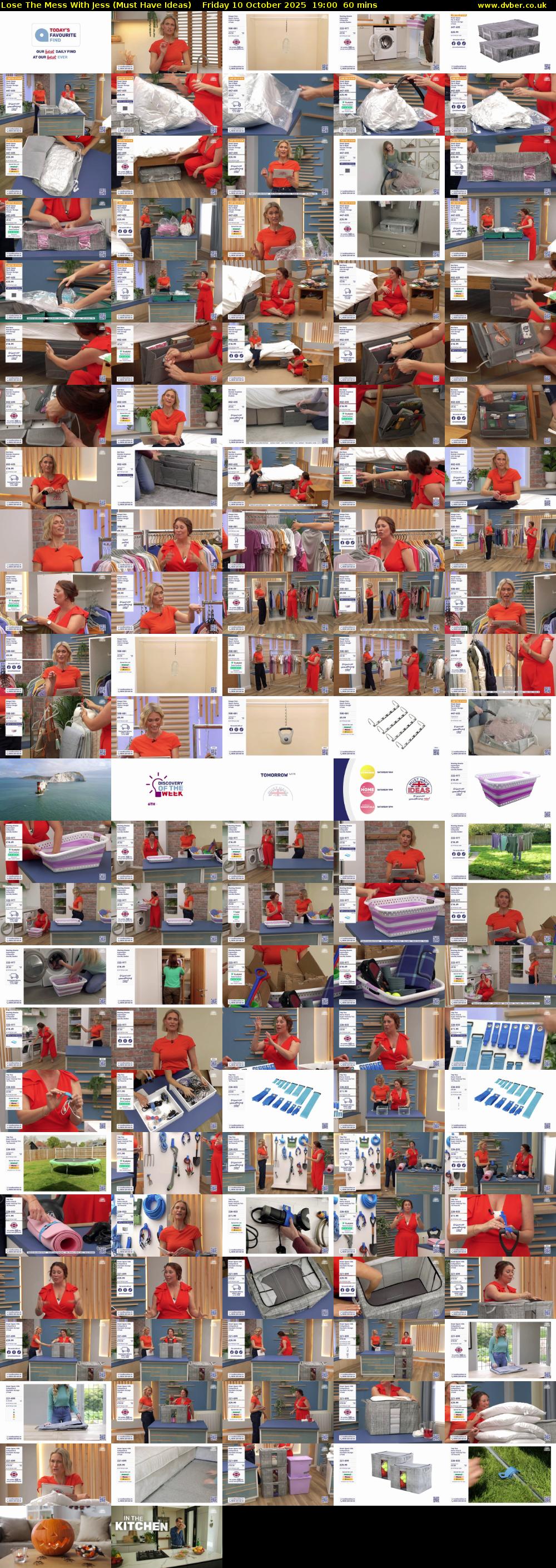 Lose The Mess With Jess (Must Have Ideas) Friday 10 October 2025 19:00 - 20:00