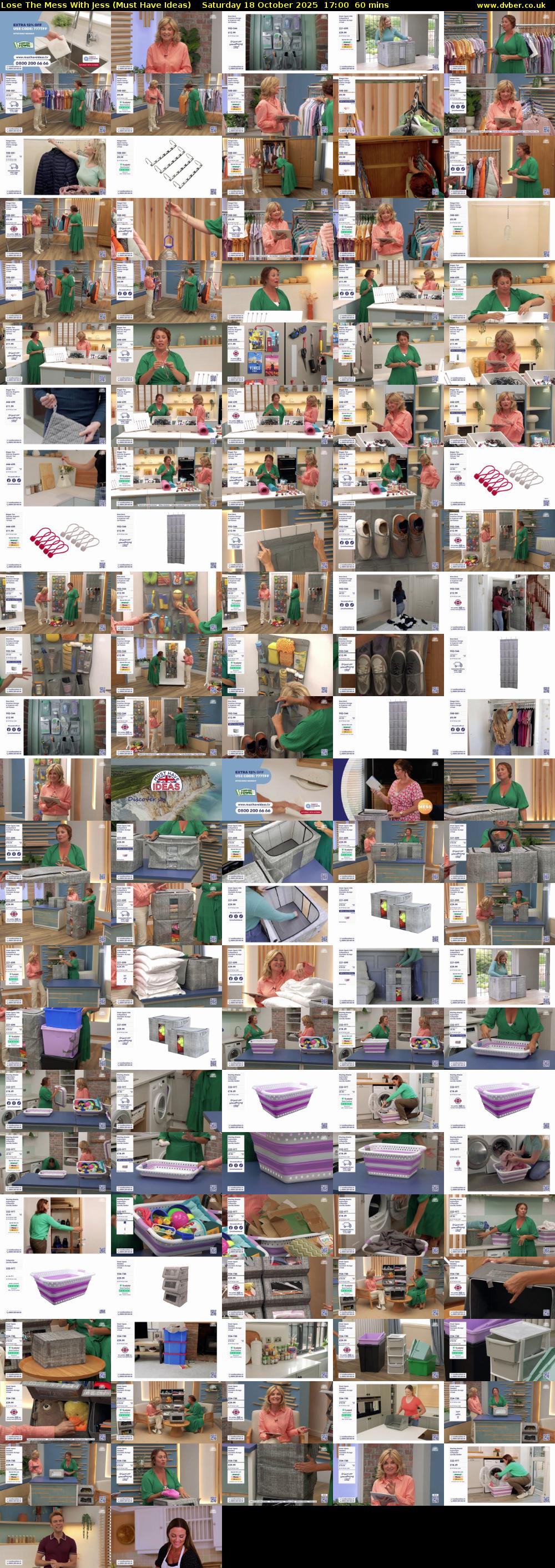 Lose The Mess With Jess (Must Have Ideas) Saturday 18 October 2025 17:00 - 18:00