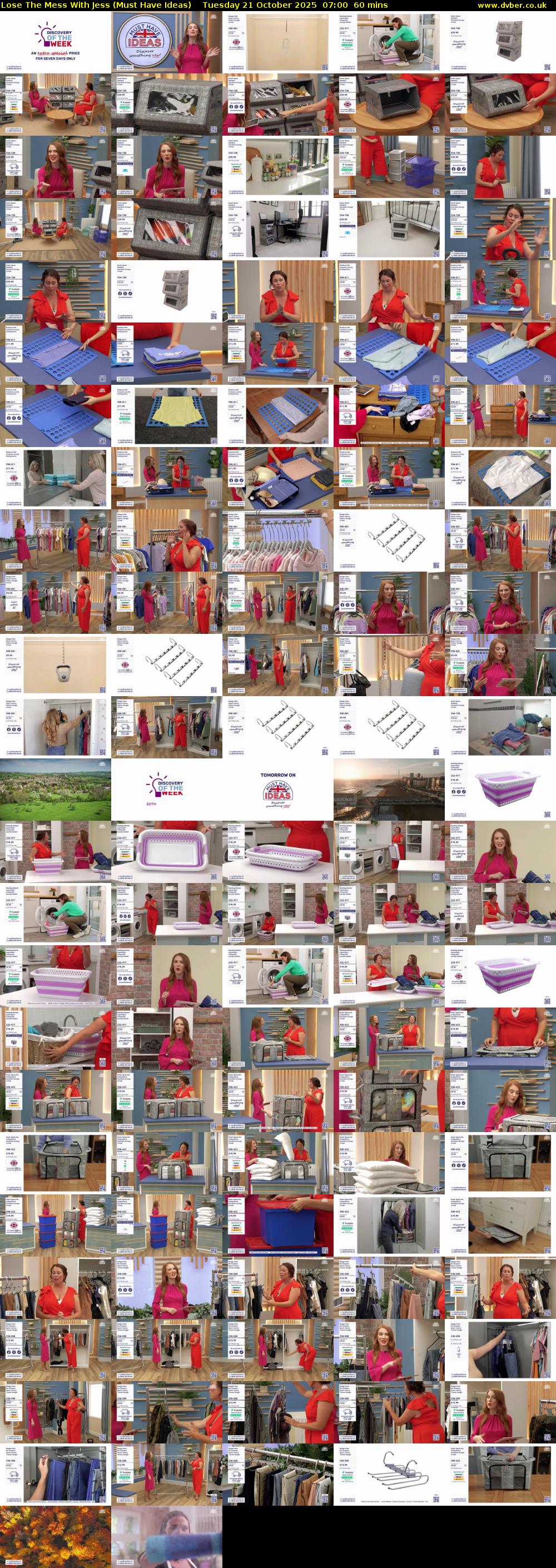 Lose The Mess With Jess (Must Have Ideas) Tuesday 21 October 2025 07:00 - 08:00