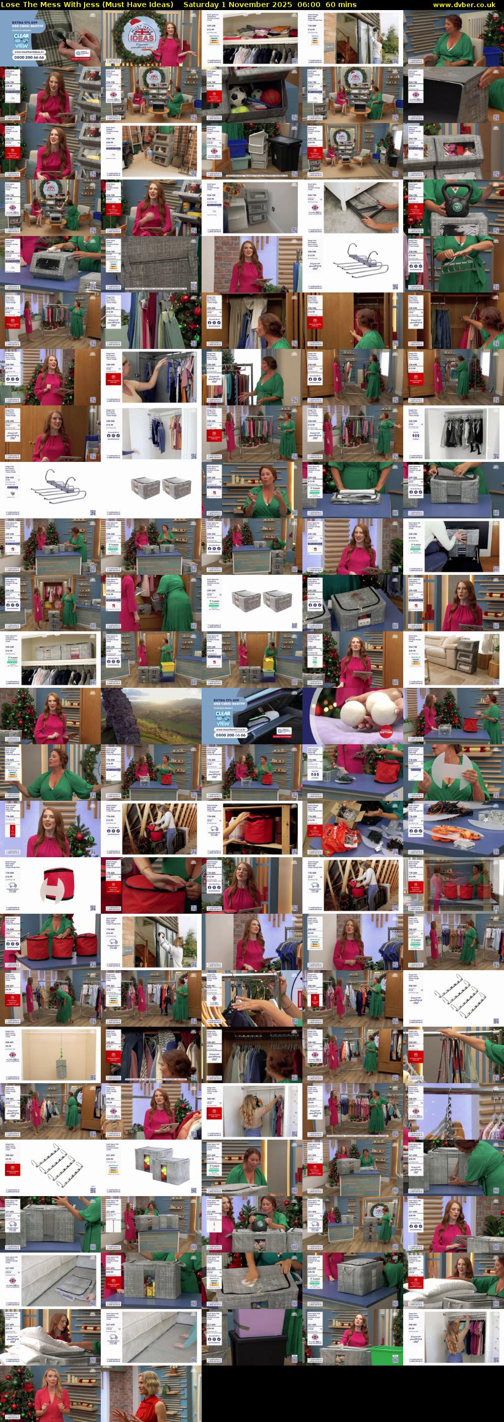 Lose The Mess With Jess (Must Have Ideas) Saturday 1 November 2025 06:00 - 07:00