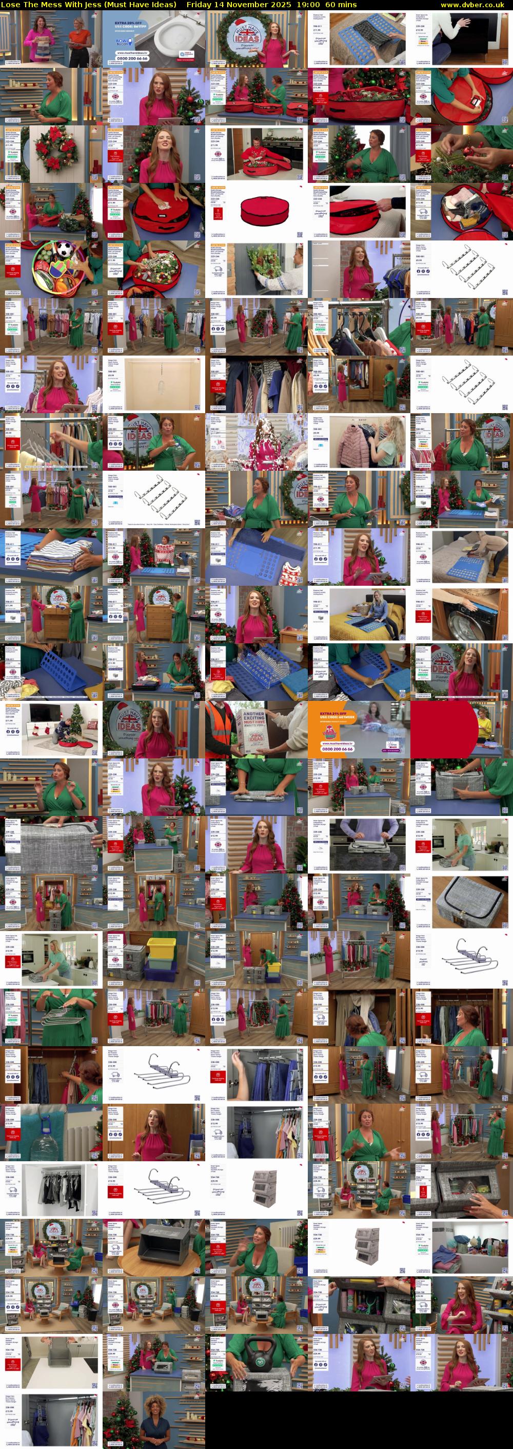 Lose The Mess With Jess (Must Have Ideas) Friday 14 November 2025 19:00 - 20:00