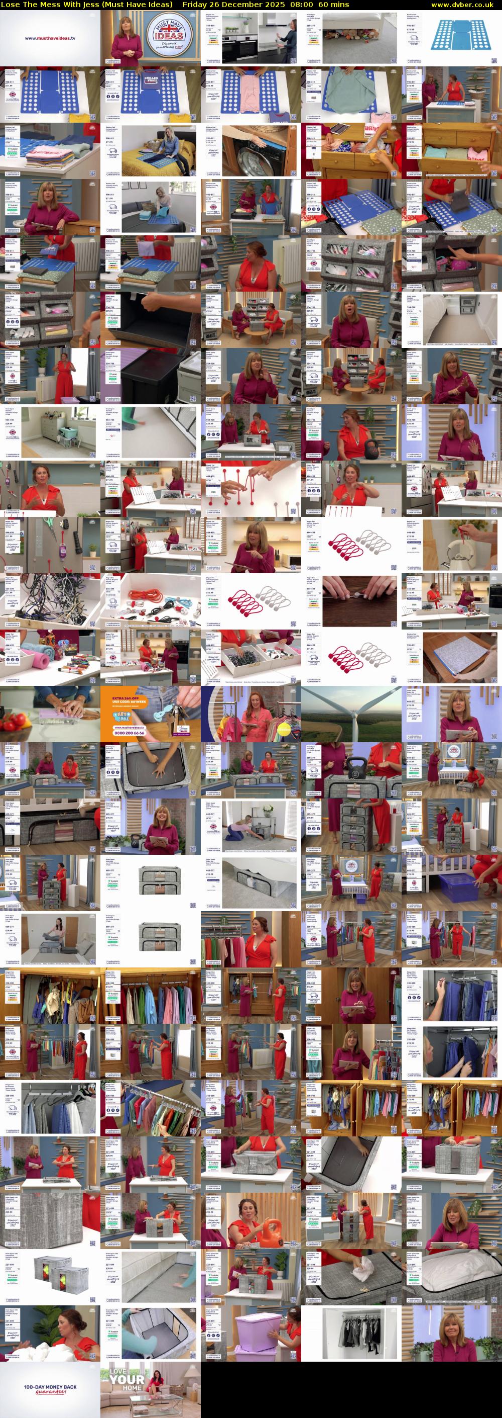 Lose The Mess With Jess (Must Have Ideas) Friday 26 December 2025 08:00 - 09:00