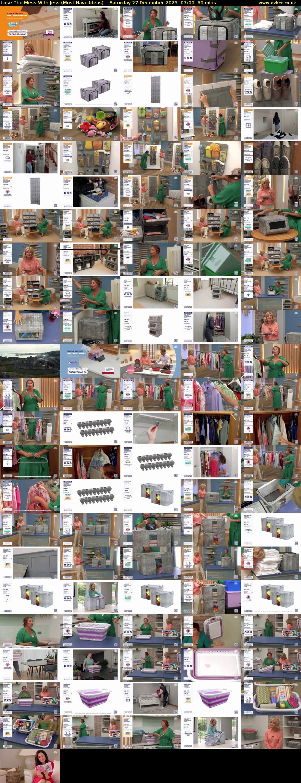 Lose The Mess With Jess (Must Have Ideas) Saturday 27 December 2025 07:00 - 08:00