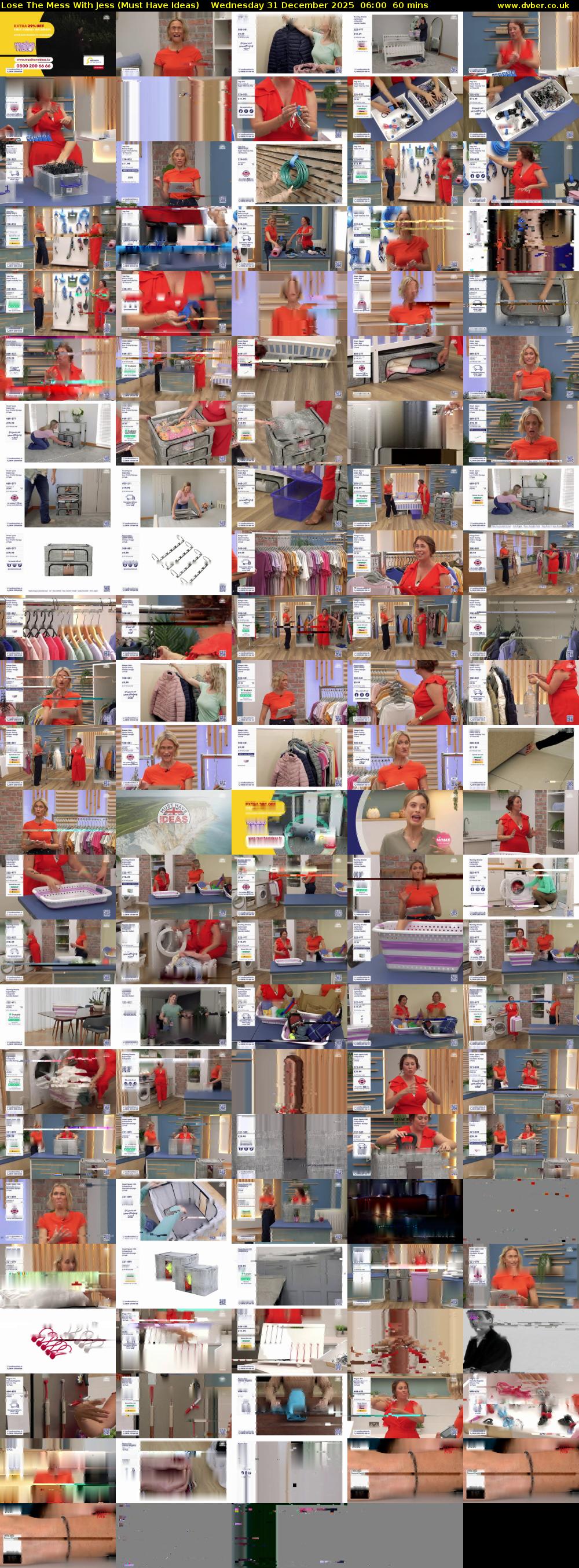 Lose The Mess With Jess (Must Have Ideas) Wednesday 31 December 2025 06:00 - 07:00