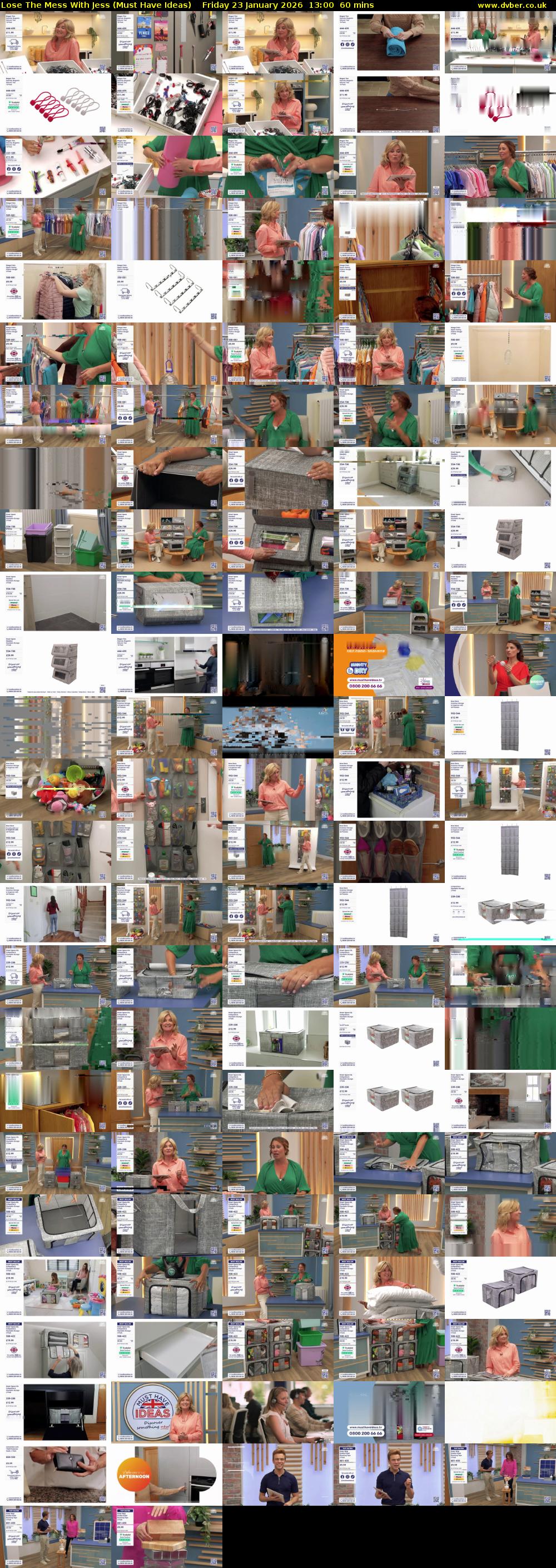 Lose The Mess With Jess (Must Have Ideas) Friday 23 January 2026 13:00 - 14:00