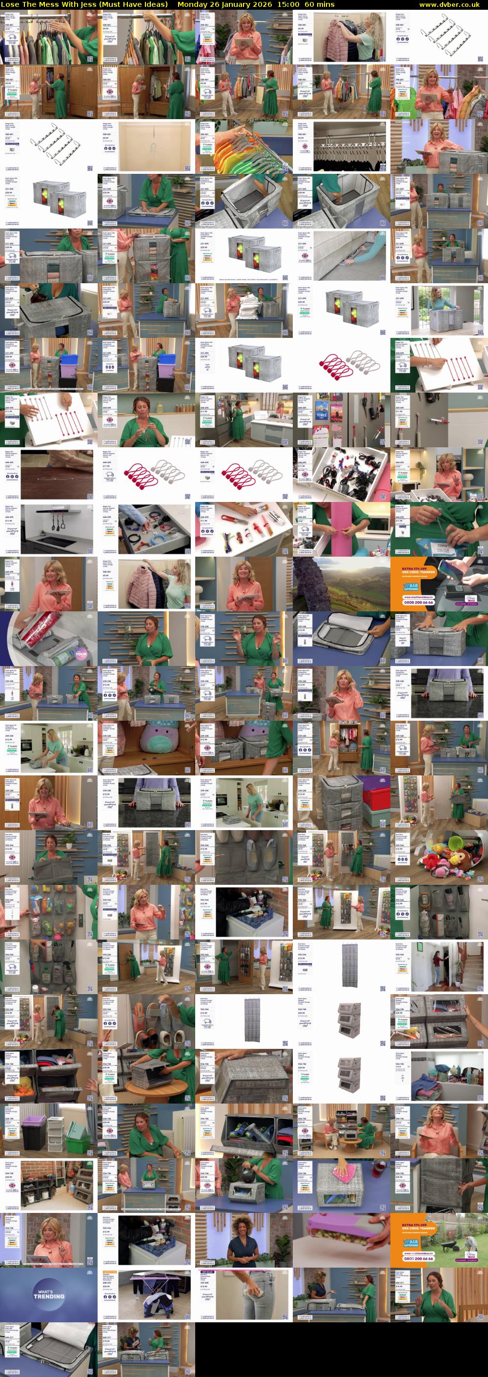 Lose The Mess With Jess (Must Have Ideas) Monday 26 January 2026 15:00 - 16:00