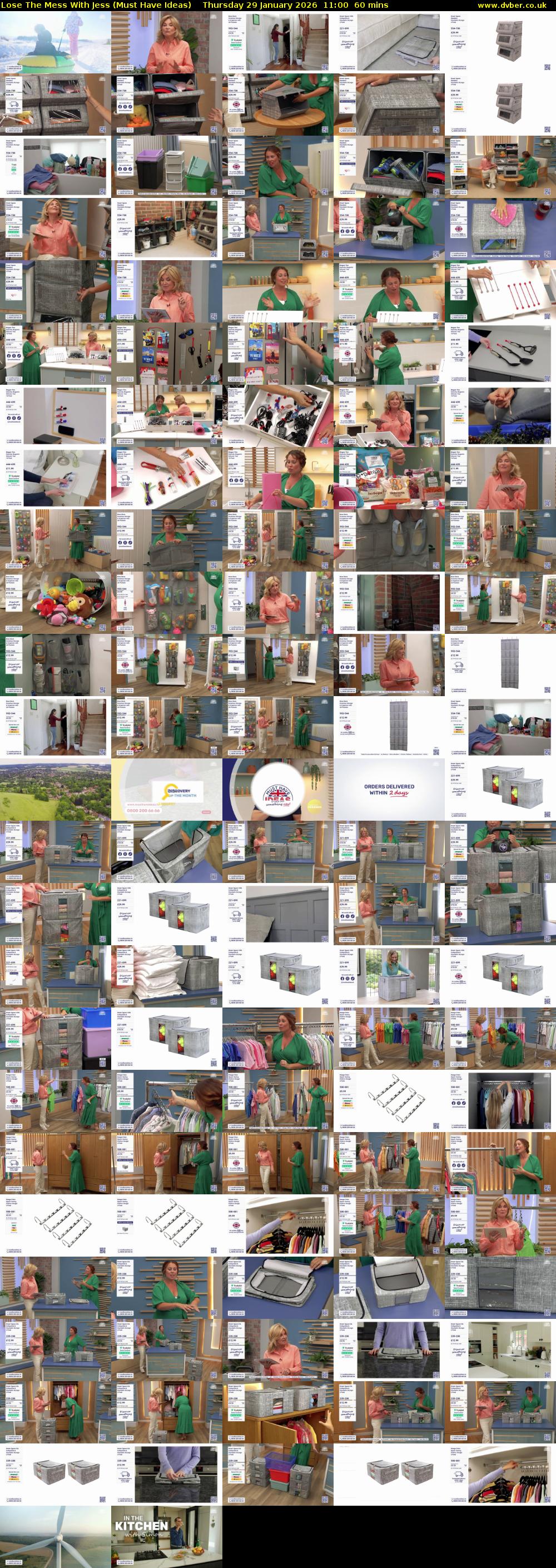 Lose The Mess With Jess (Must Have Ideas) Thursday 29 January 2026 11:00 - 12:00