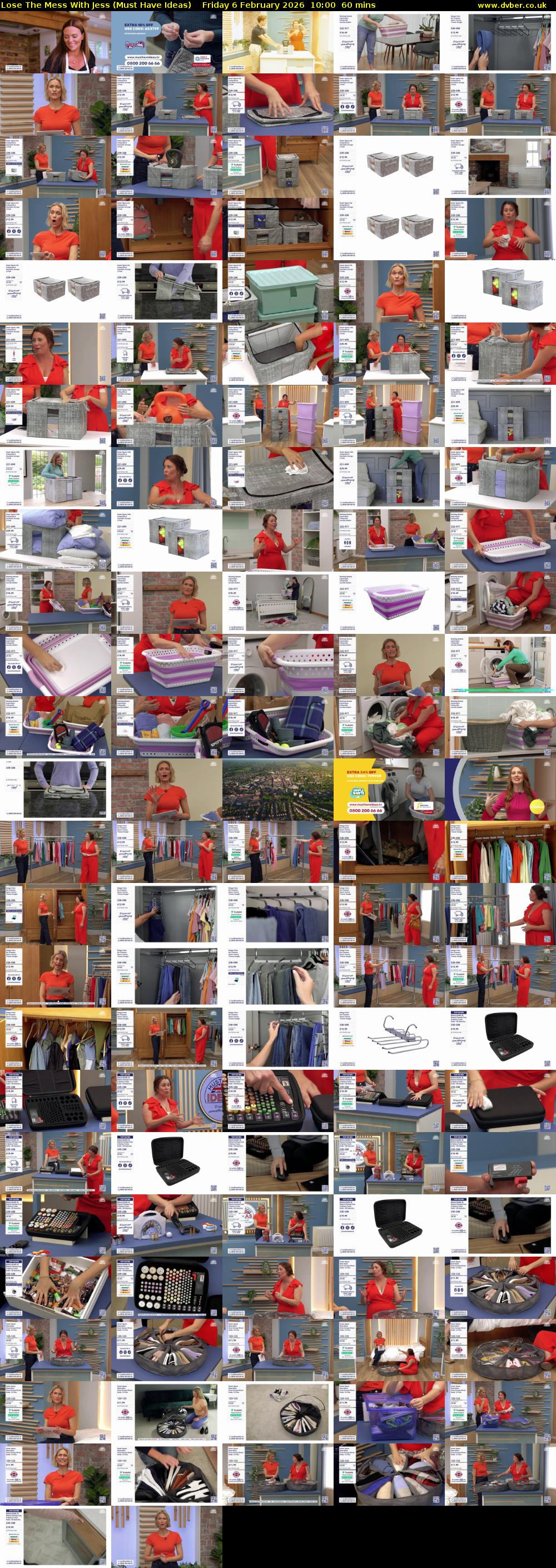 Lose The Mess With Jess (Must Have Ideas) Friday 6 February 2026 10:00 - 11:00