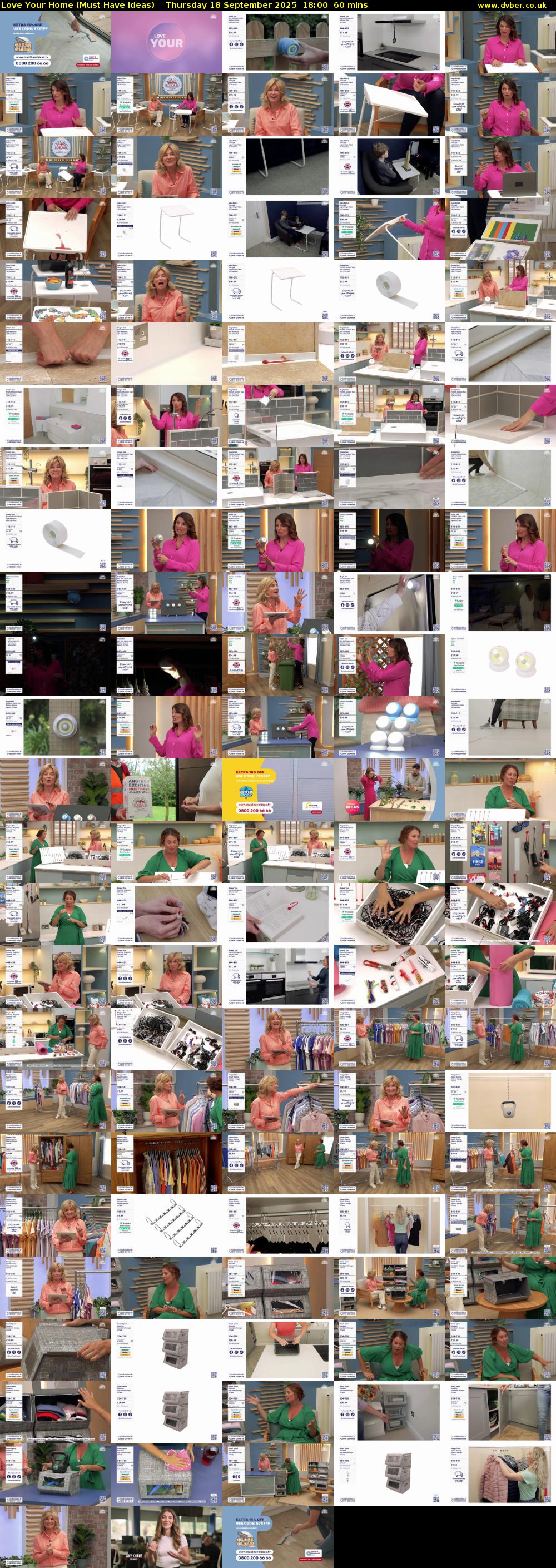 Love Your Home (Must Have Ideas) Thursday 18 September 2025 18:00 - 19:00