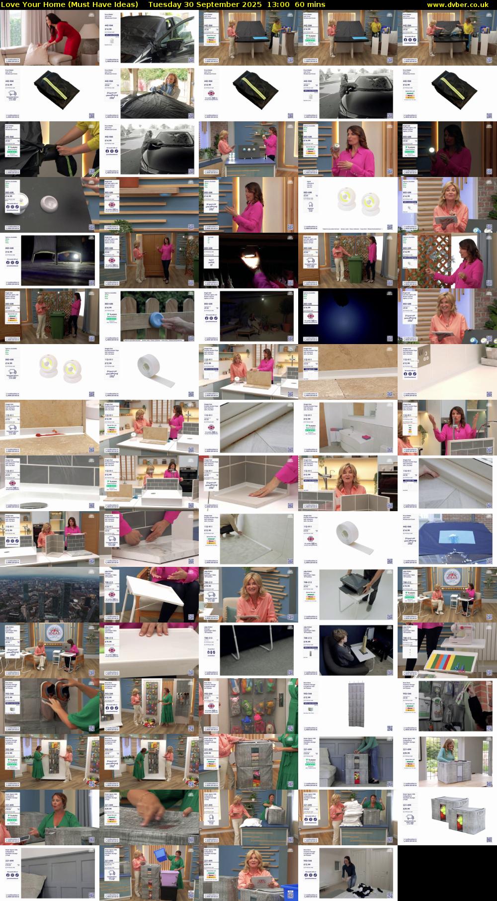 Love Your Home (Must Have Ideas) Tuesday 30 September 2025 13:00 - 14:00