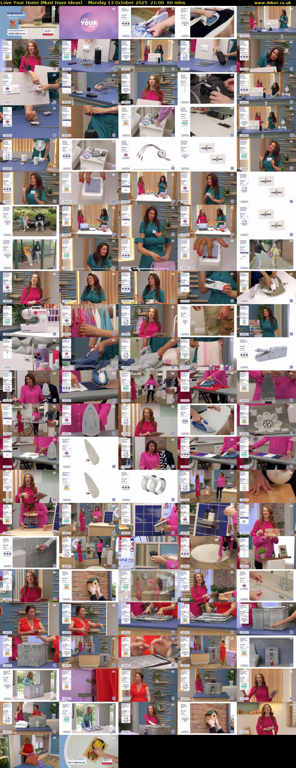 Love Your Home (Must Have Ideas) Monday 13 October 2025 21:00 - 22:00