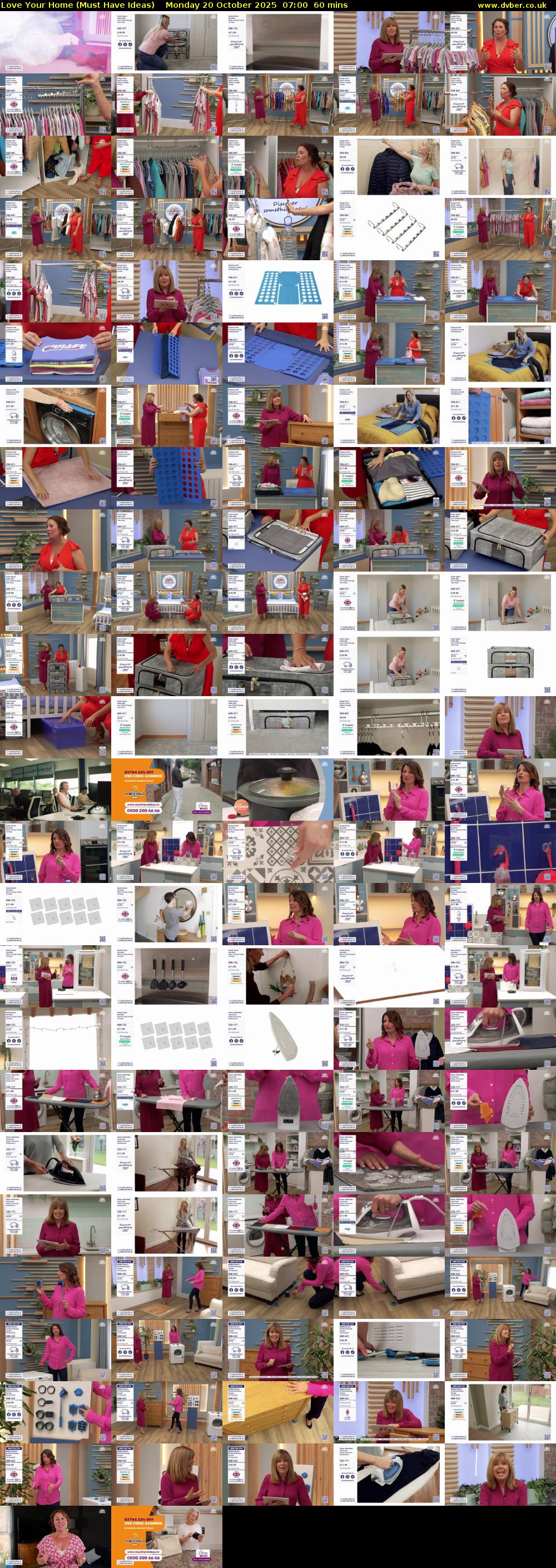 Love Your Home (Must Have Ideas) Monday 20 October 2025 07:00 - 08:00