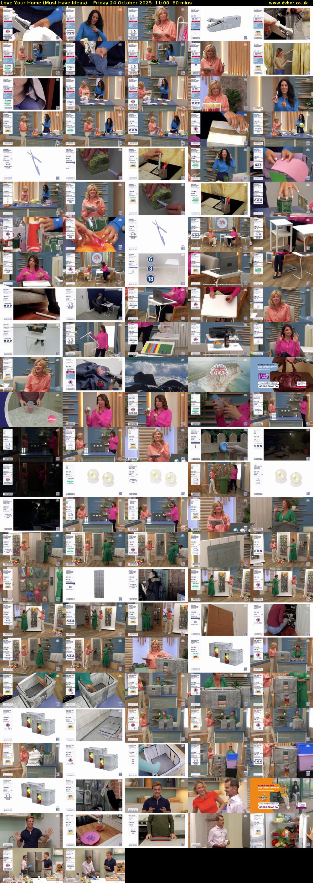 Love Your Home (Must Have Ideas) Friday 24 October 2025 11:00 - 12:00