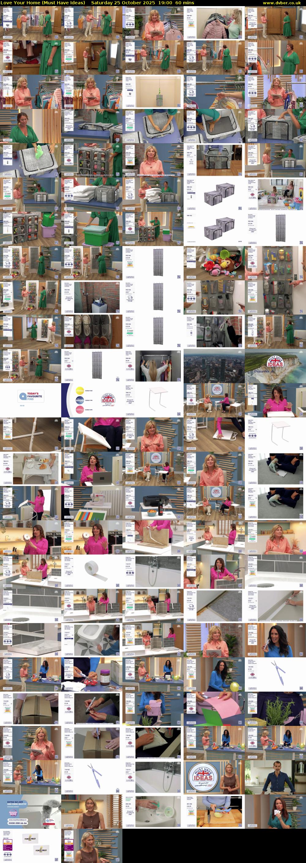 Love Your Home (Must Have Ideas) Saturday 25 October 2025 19:00 - 20:00