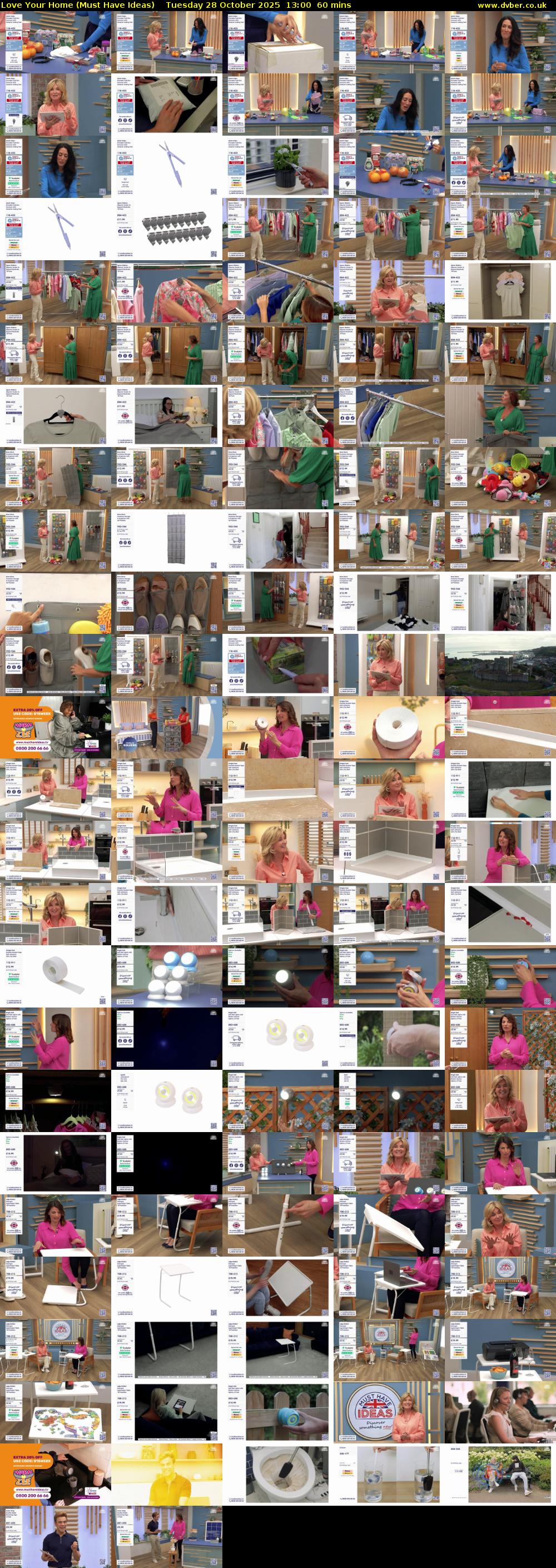 Love Your Home (Must Have Ideas) Tuesday 28 October 2025 13:00 - 14:00