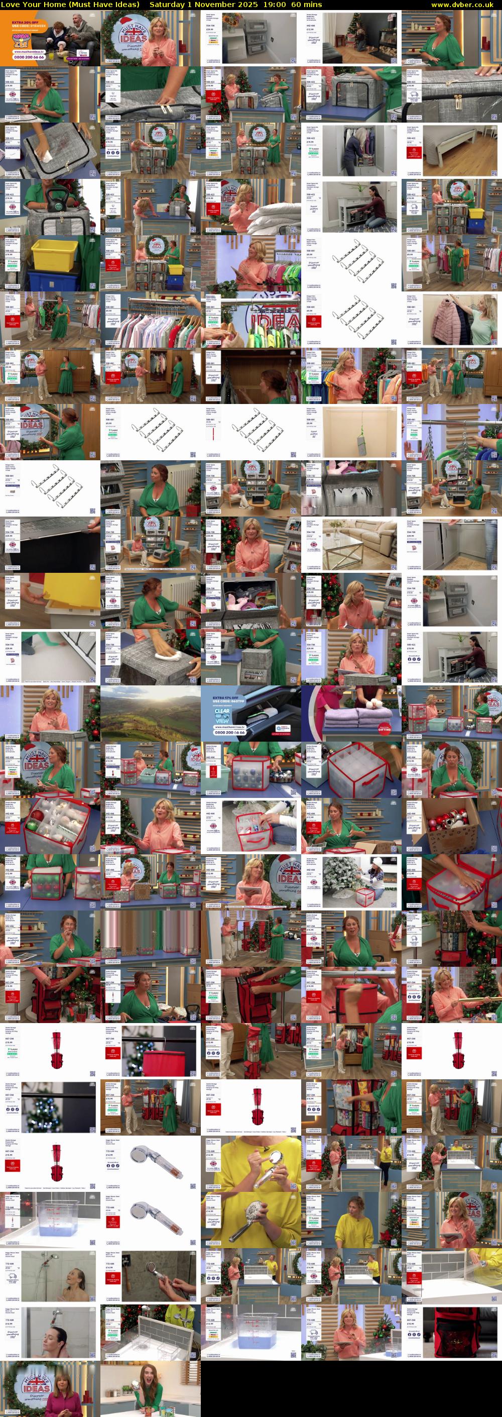 Love Your Home (Must Have Ideas) Saturday 1 November 2025 19:00 - 20:00