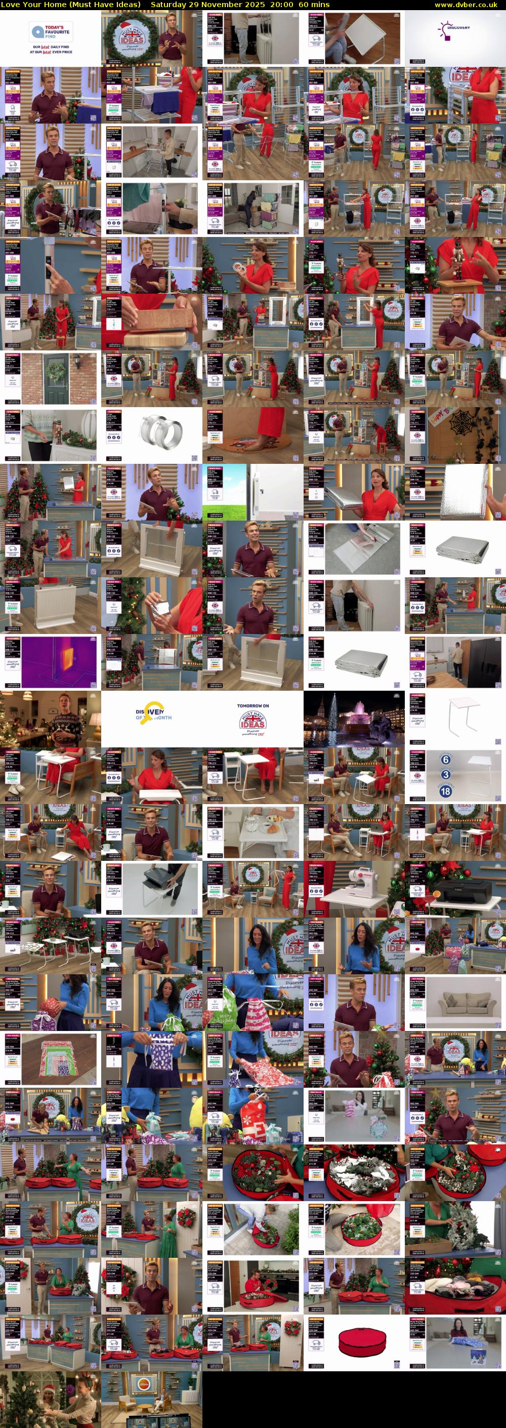 Love Your Home (Must Have Ideas) Saturday 29 November 2025 20:00 - 21:00