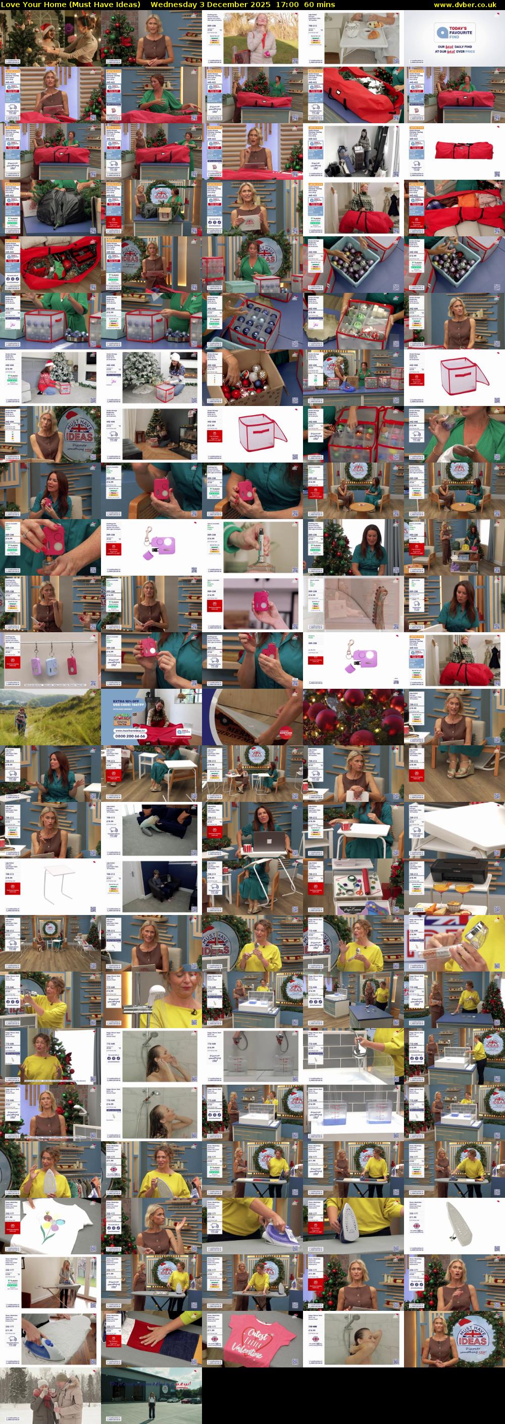 Love Your Home (Must Have Ideas) Wednesday 3 December 2025 17:00 - 18:00