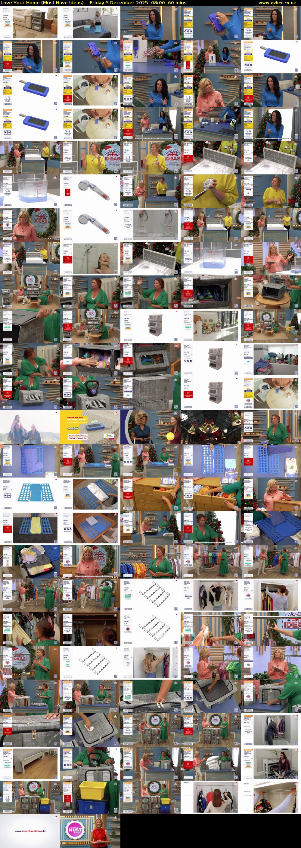 Love Your Home (Must Have Ideas) Friday 5 December 2025 08:00 - 09:00