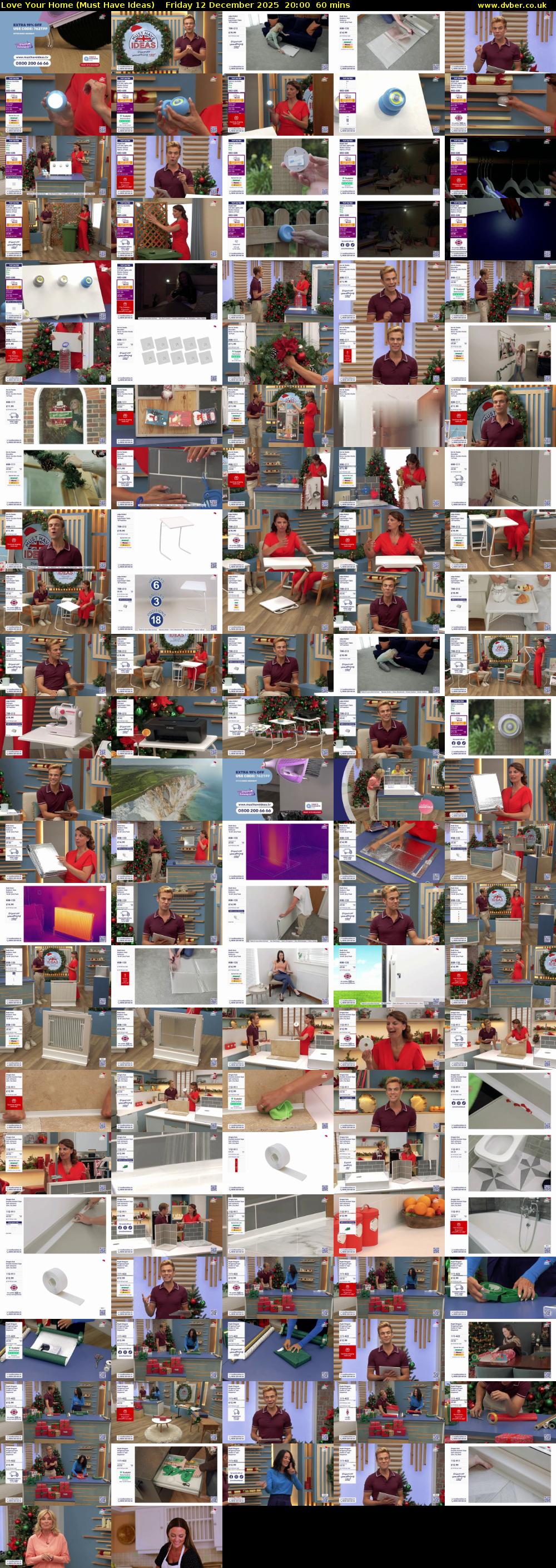 Love Your Home (Must Have Ideas) Friday 12 December 2025 20:00 - 21:00