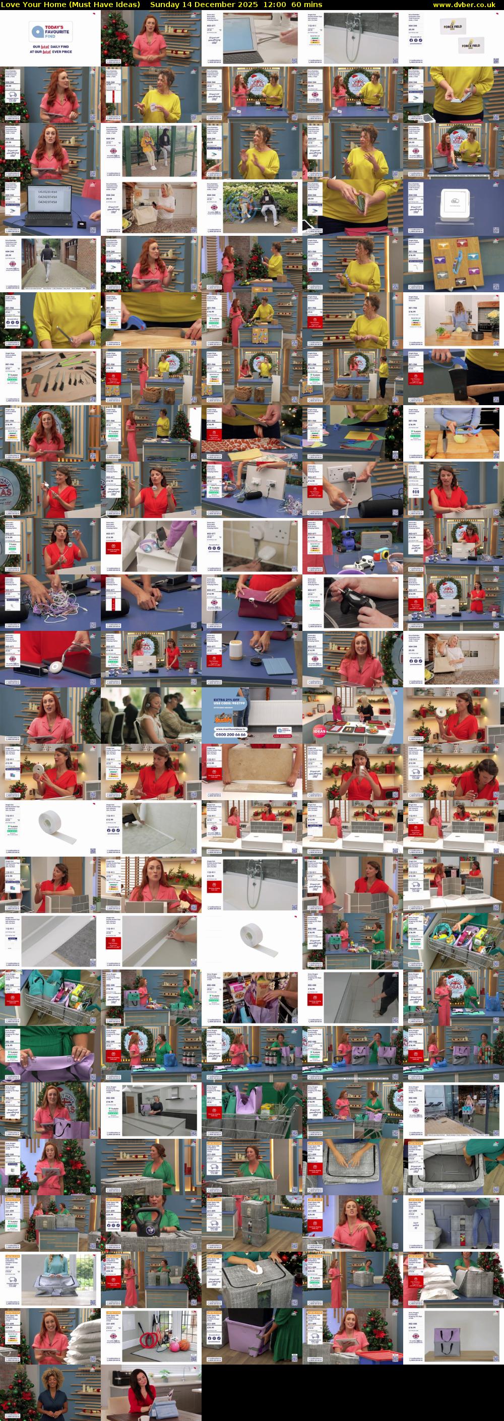 Love Your Home (Must Have Ideas) Sunday 14 December 2025 12:00 - 13:00