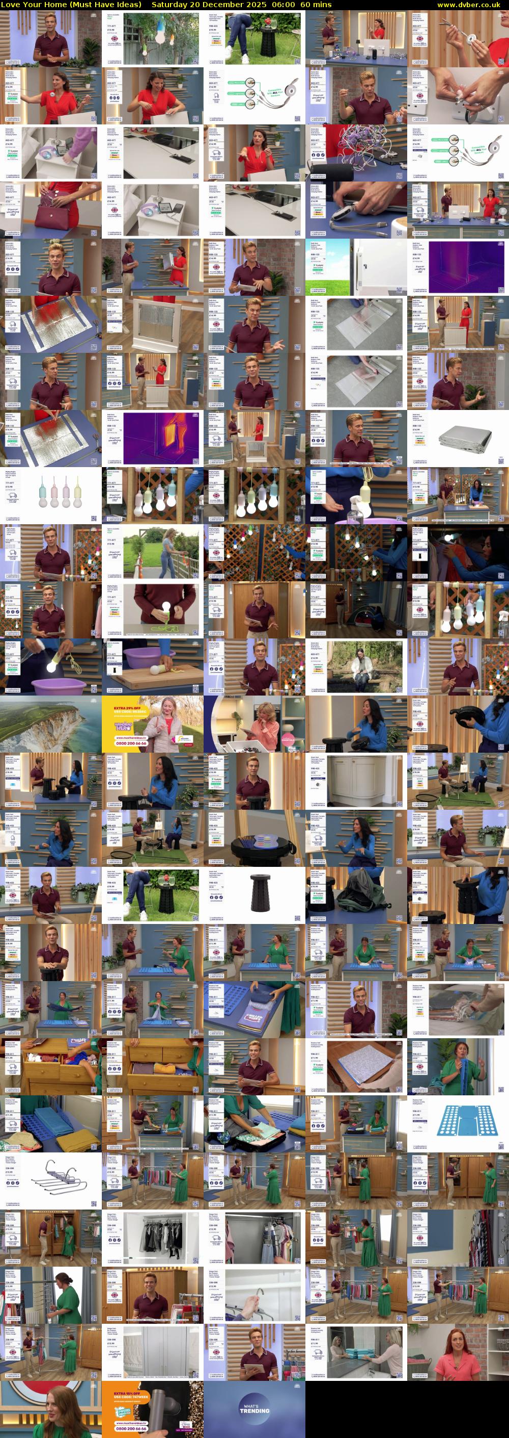 Love Your Home (Must Have Ideas) Saturday 20 December 2025 06:00 - 07:00