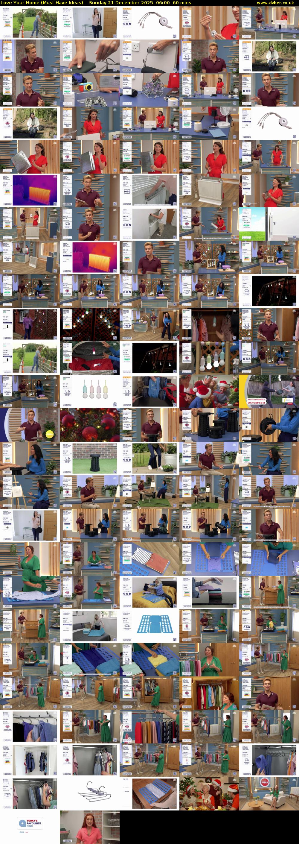 Love Your Home (Must Have Ideas) Sunday 21 December 2025 06:00 - 07:00