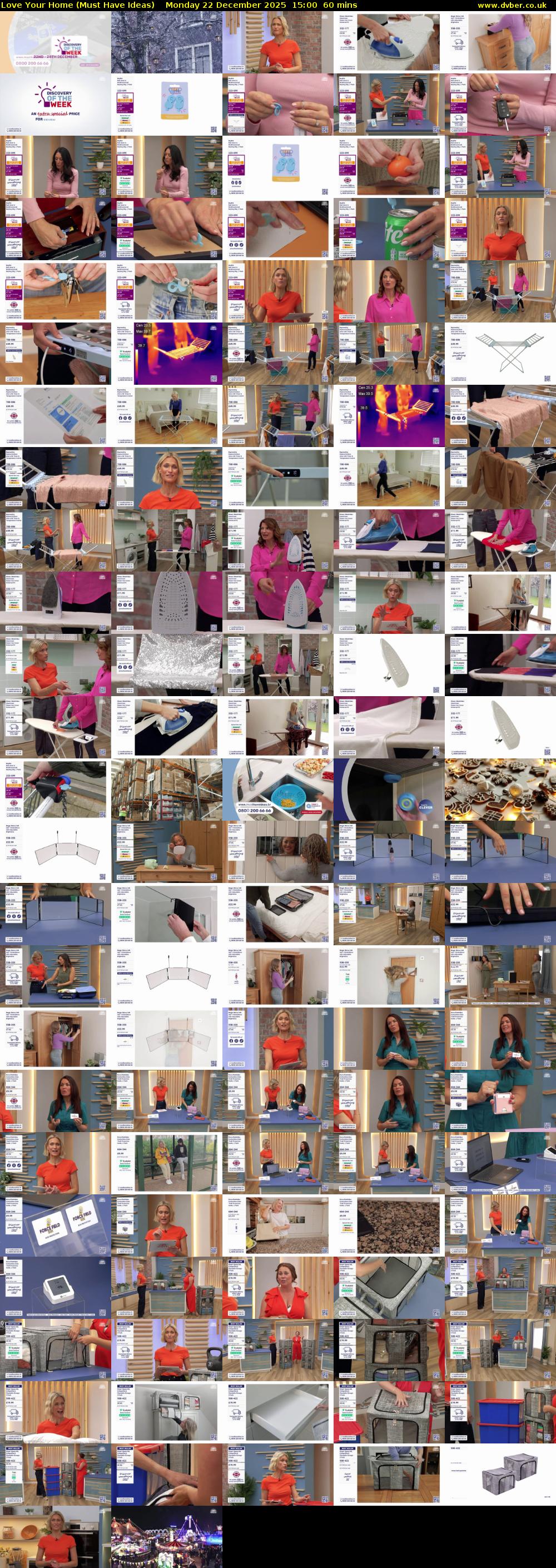 Love Your Home (Must Have Ideas) Monday 22 December 2025 15:00 - 16:00