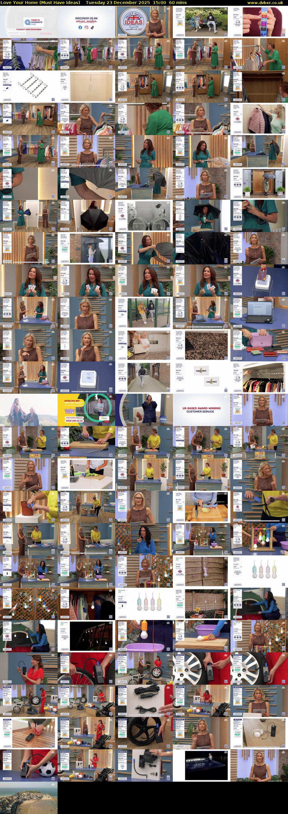 Love Your Home (Must Have Ideas) Tuesday 23 December 2025 15:00 - 16:00