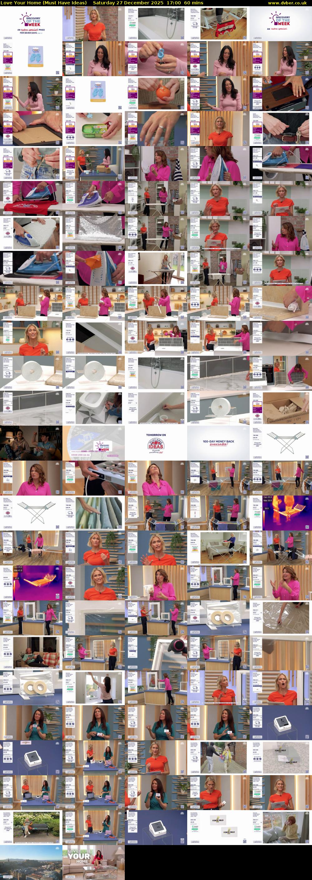 Love Your Home (Must Have Ideas) Saturday 27 December 2025 17:00 - 18:00