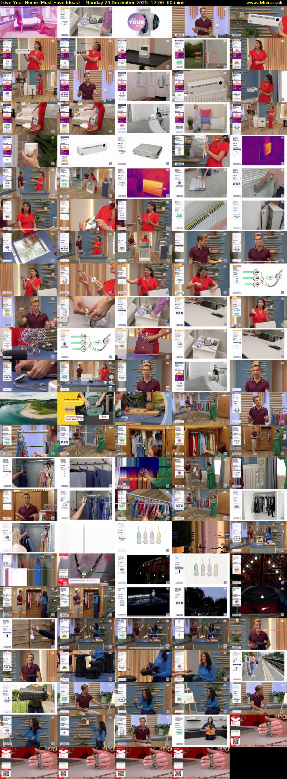 Love Your Home (Must Have Ideas) Monday 29 December 2025 17:00 - 18:00