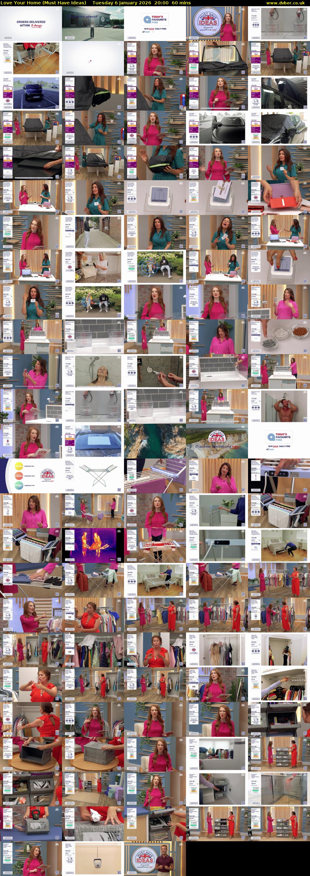 Love Your Home (Must Have Ideas) Tuesday 6 January 2026 20:00 - 21:00