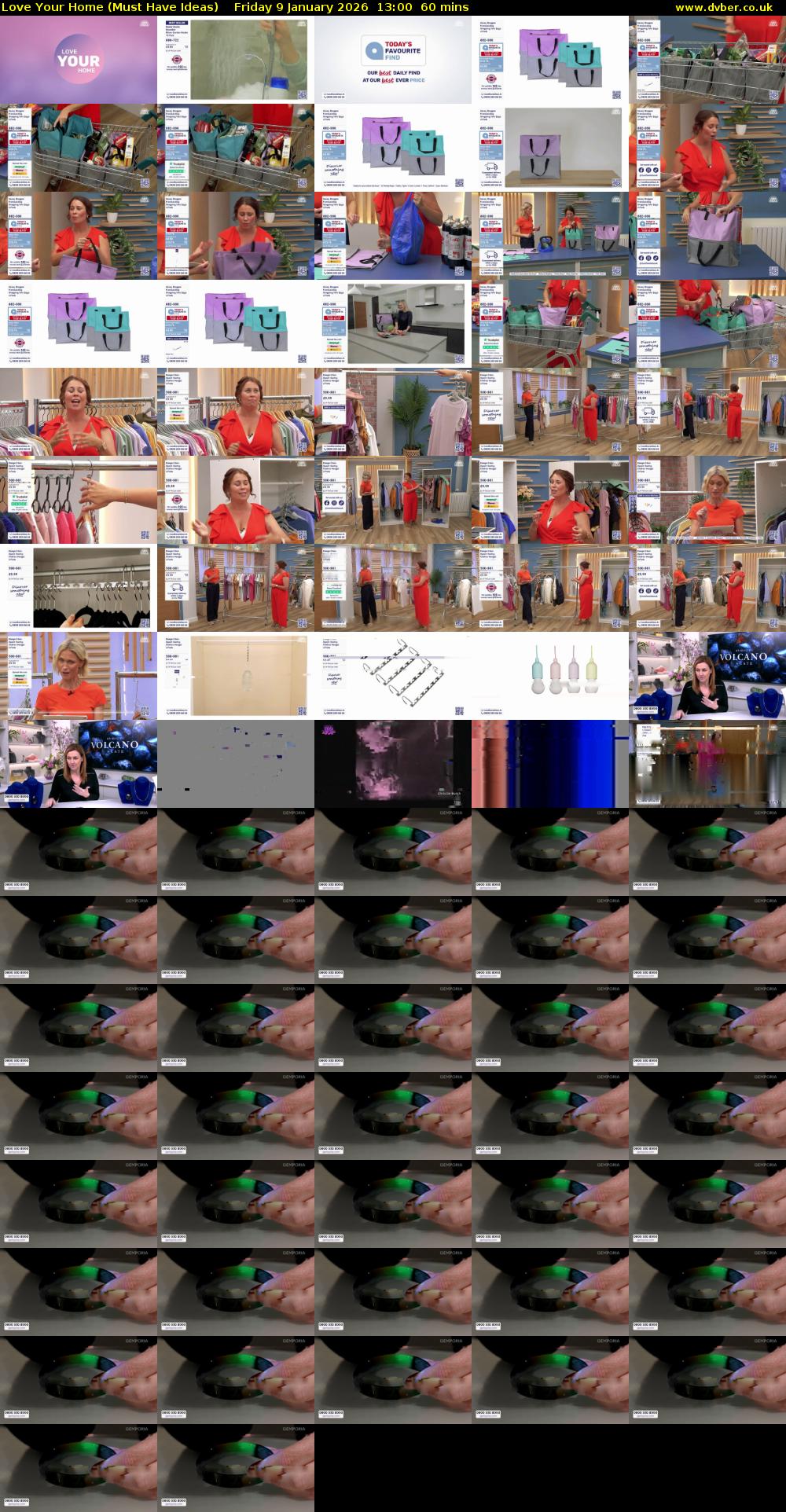 Love Your Home (Must Have Ideas) Friday 9 January 2026 13:00 - 14:00