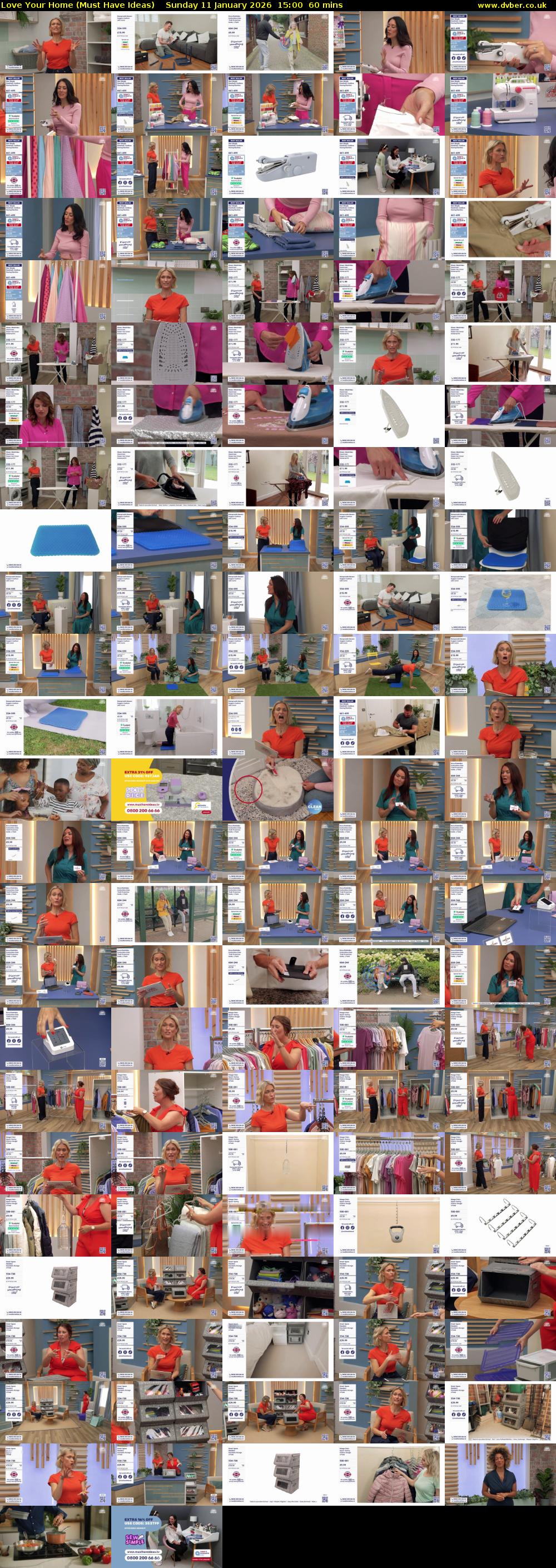 Love Your Home (Must Have Ideas) Sunday 11 January 2026 15:00 - 16:00