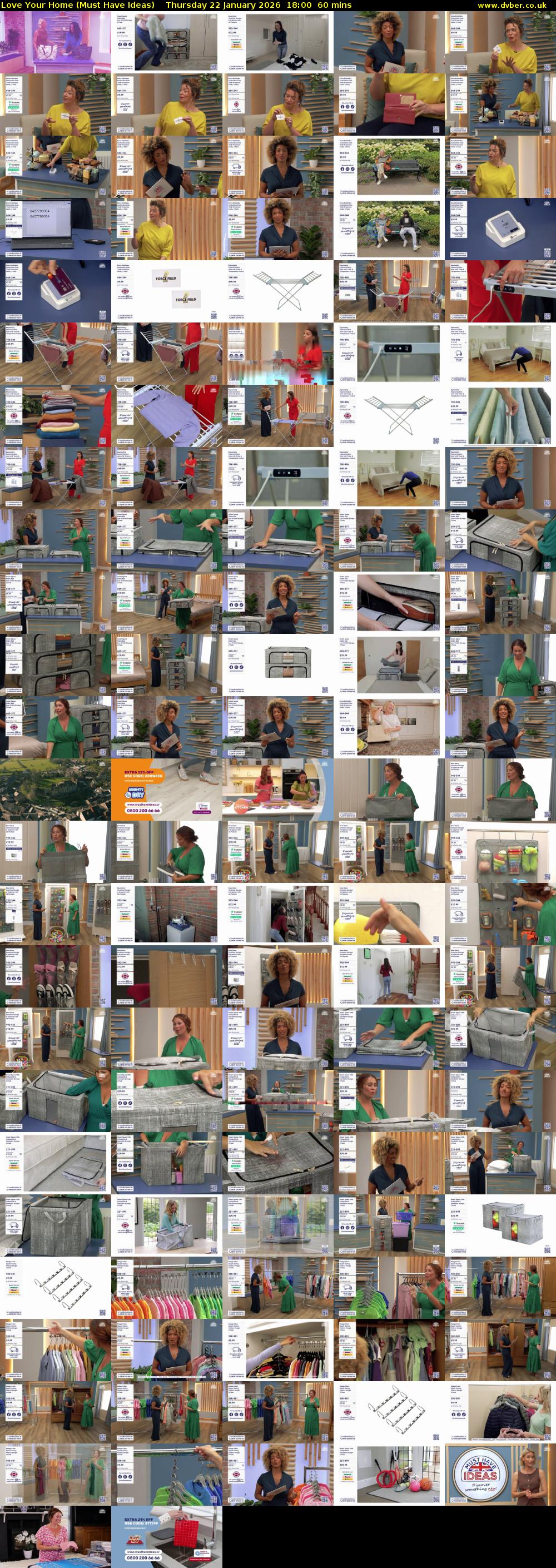 Love Your Home (Must Have Ideas) Thursday 22 January 2026 18:00 - 19:00