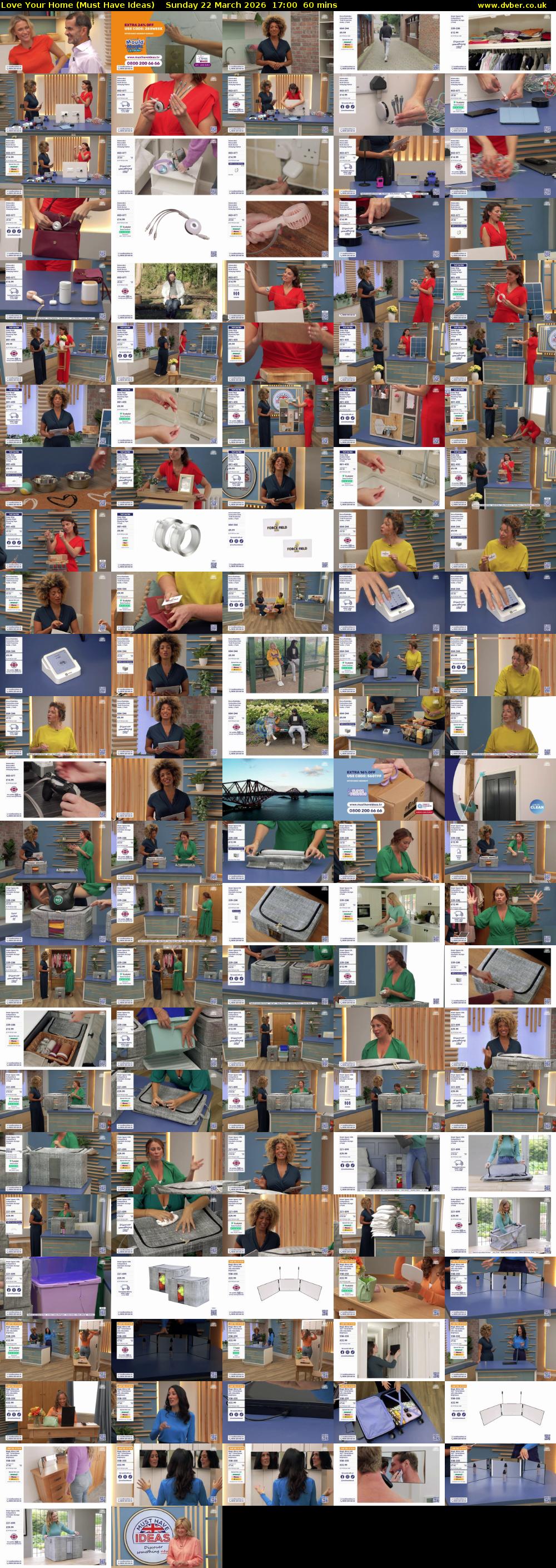 Love Your Home (Must Have Ideas) Sunday 22 March 2026 17:00 - 18:00