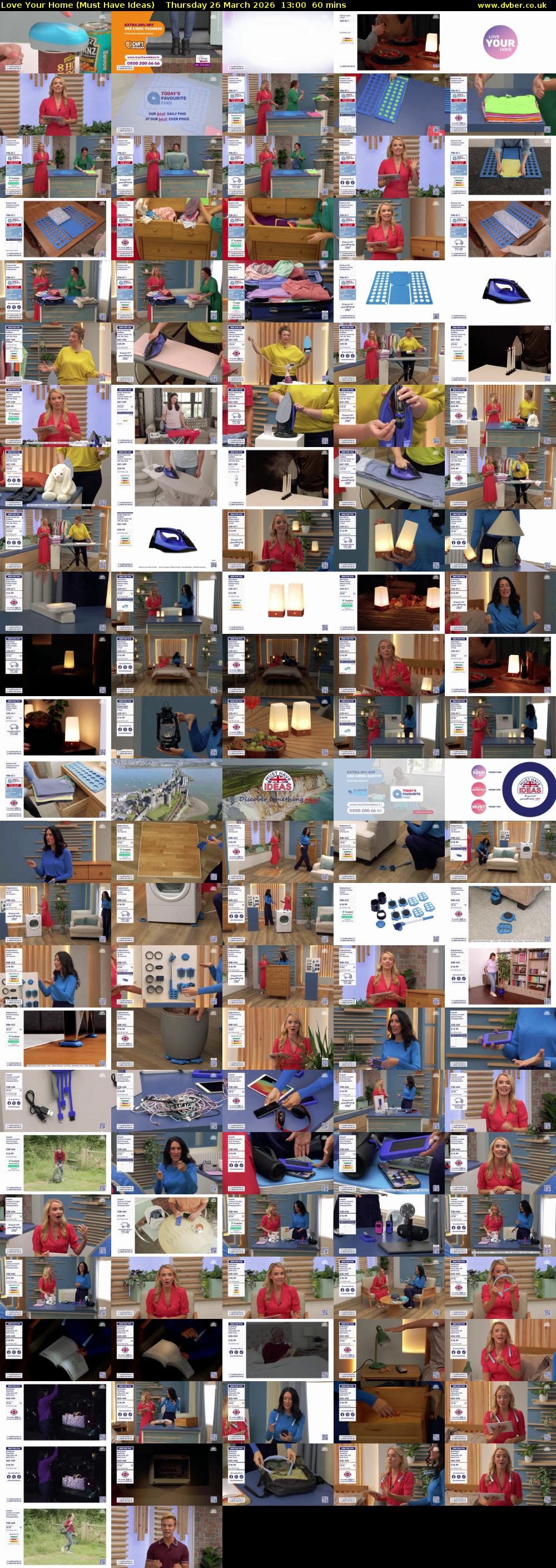 Love Your Home (Must Have Ideas) Thursday 26 March 2026 13:00 - 14:00