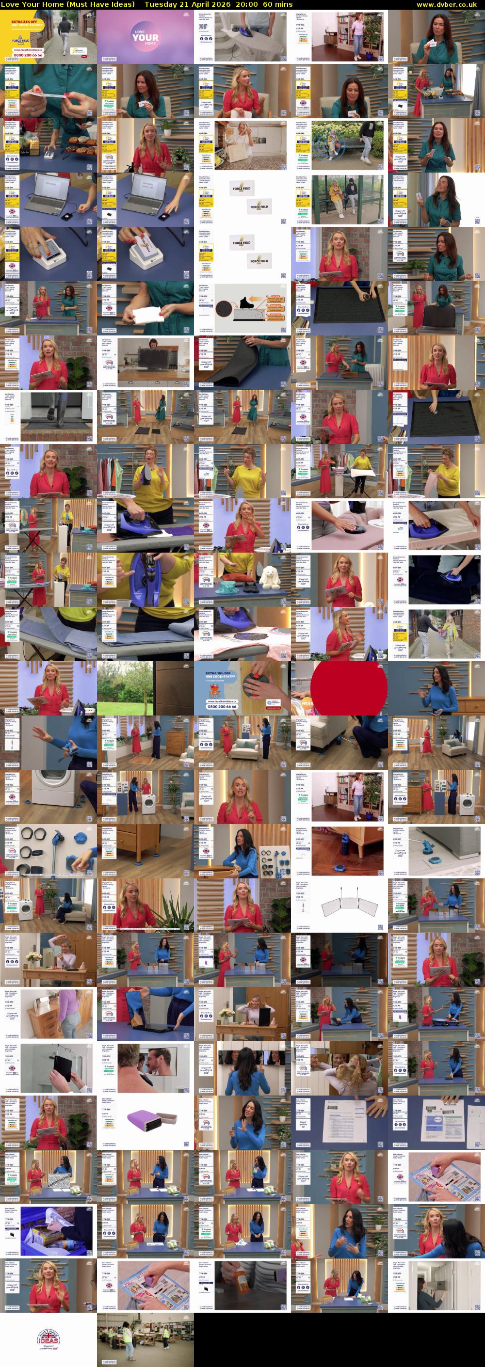 Love Your Home (Must Have Ideas) Tuesday 21 April 2026 20:00 - 21:00