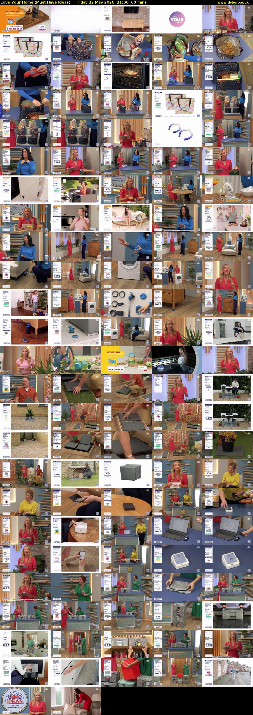 Love Your Home (Must Have Ideas) Friday 22 May 2026 21:00 - 22:00
