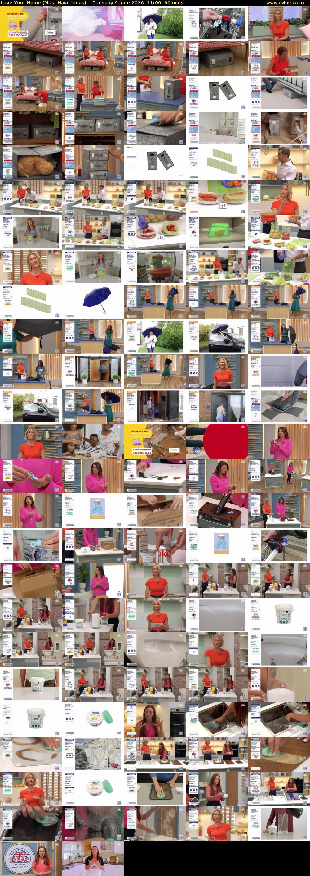 Love Your Home (Must Have Ideas) Tuesday 9 June 2026 21:00 - 22:00
