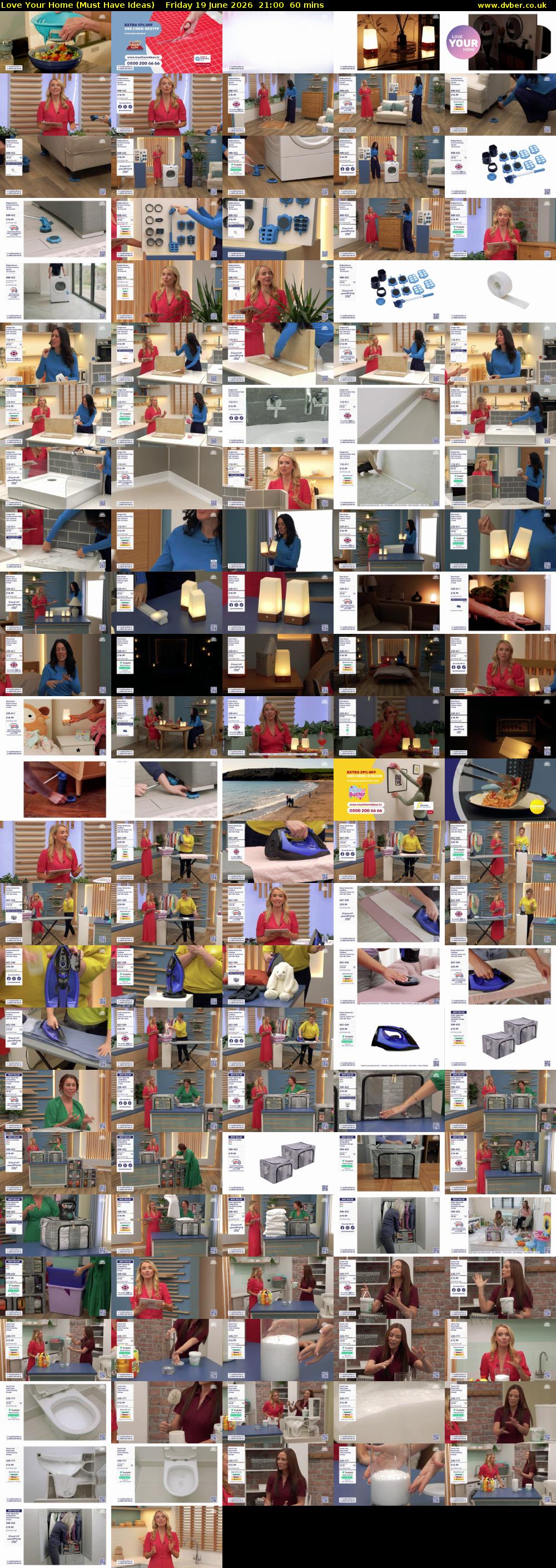 Love Your Home (Must Have Ideas) Friday 19 June 2026 21:00 - 22:00