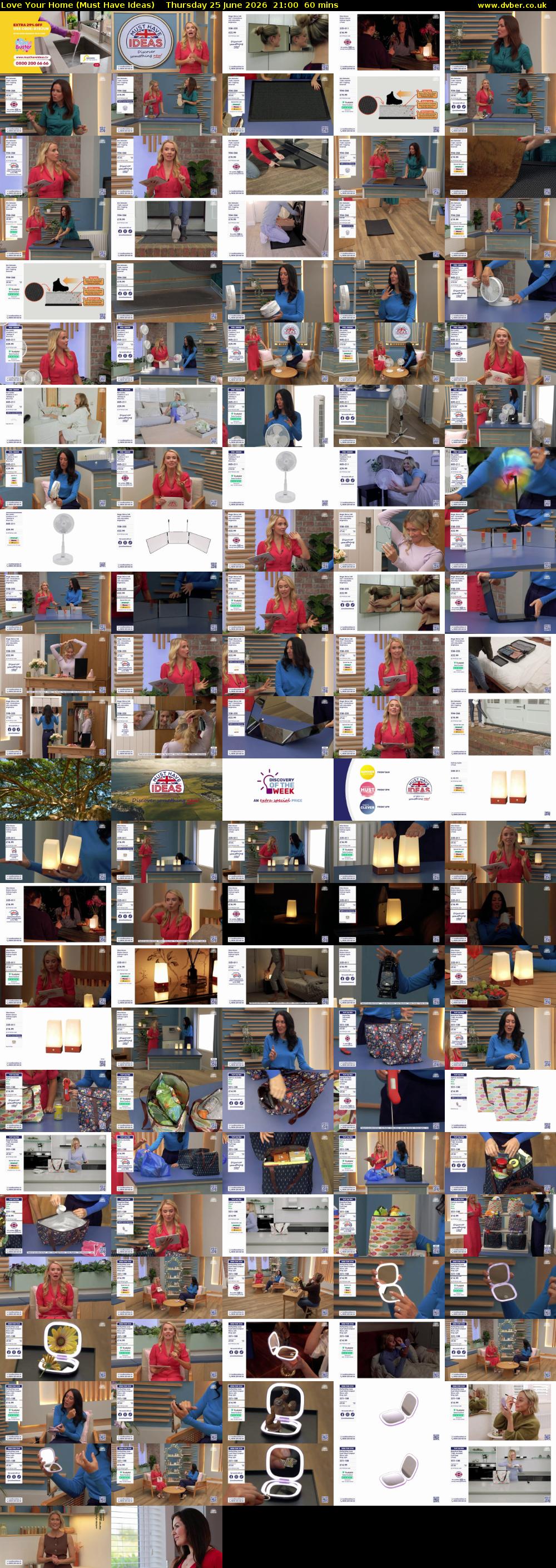 Love Your Home (Must Have Ideas) Thursday 25 June 2026 21:00 - 22:00