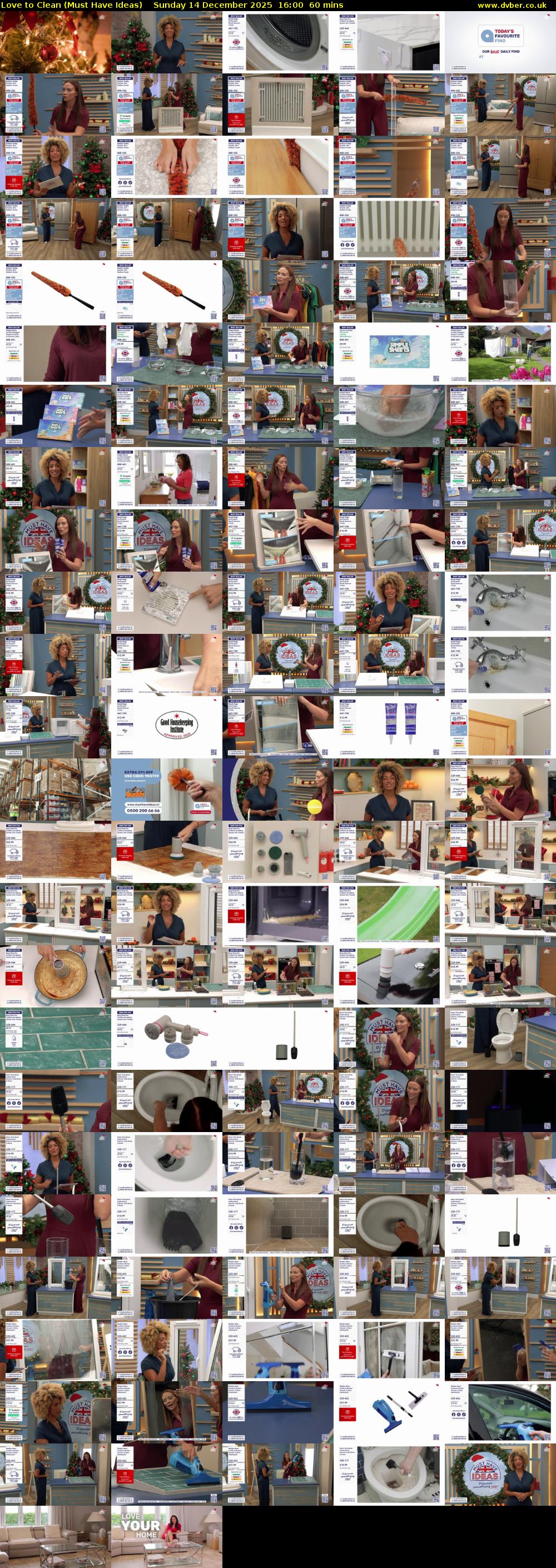 Love to Clean (Must Have Ideas) Sunday 14 December 2025 16:00 - 17:00