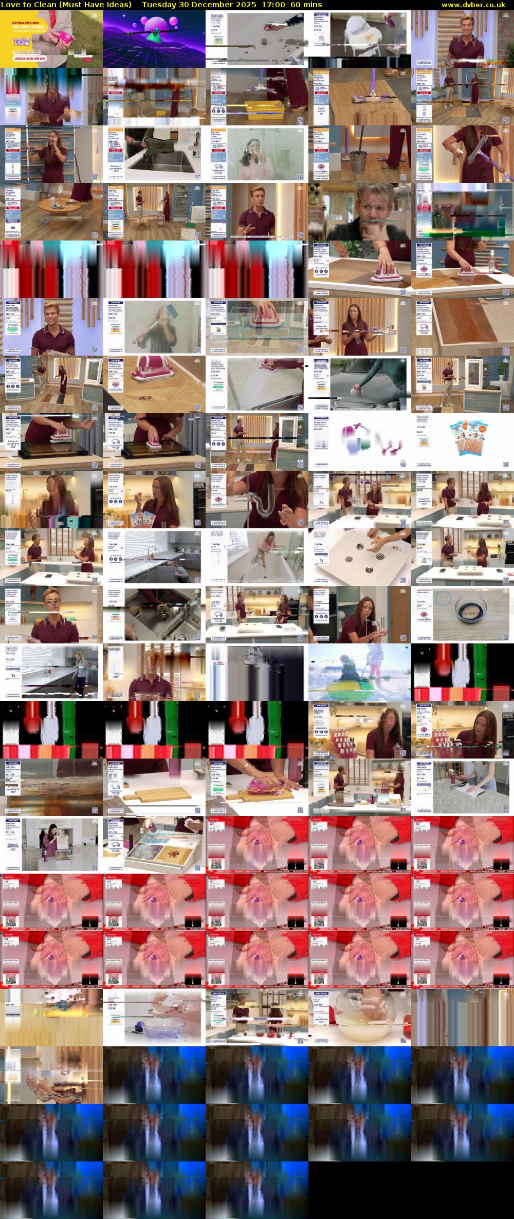 Love to Clean (Must Have Ideas) Tuesday 30 December 2025 17:00 - 18:00