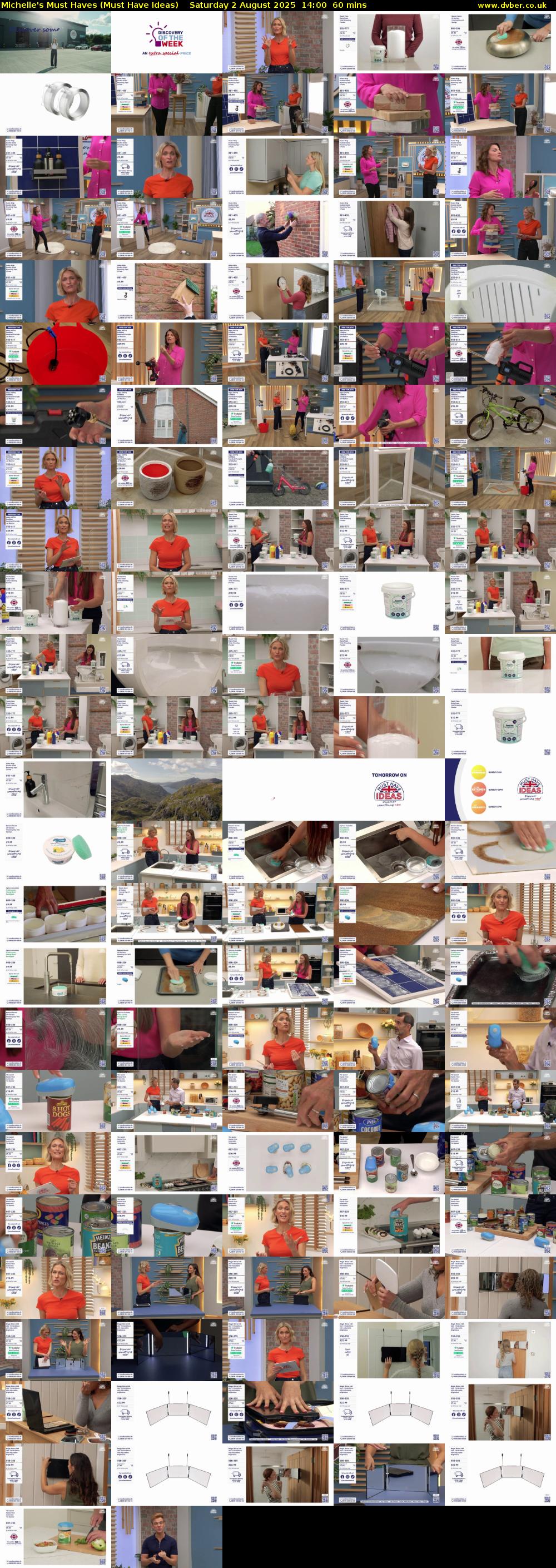 Michelle's Must Haves (Must Have Ideas) Saturday 2 August 2025 14:00 - 15:00