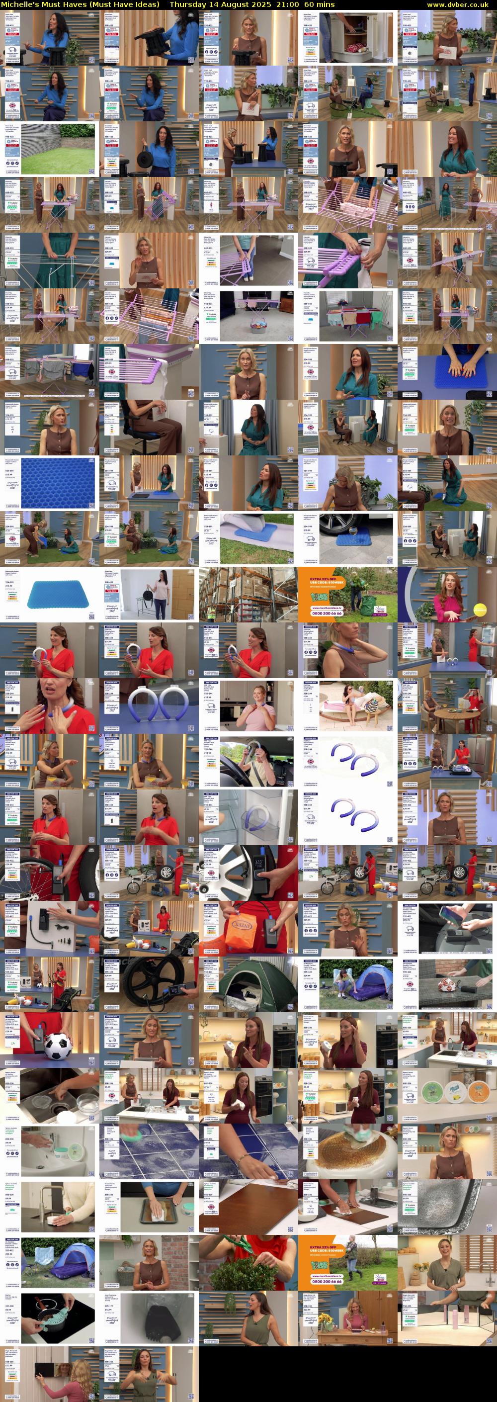 Michelle's Must Haves (Must Have Ideas) Thursday 14 August 2025 21:00 - 22:00