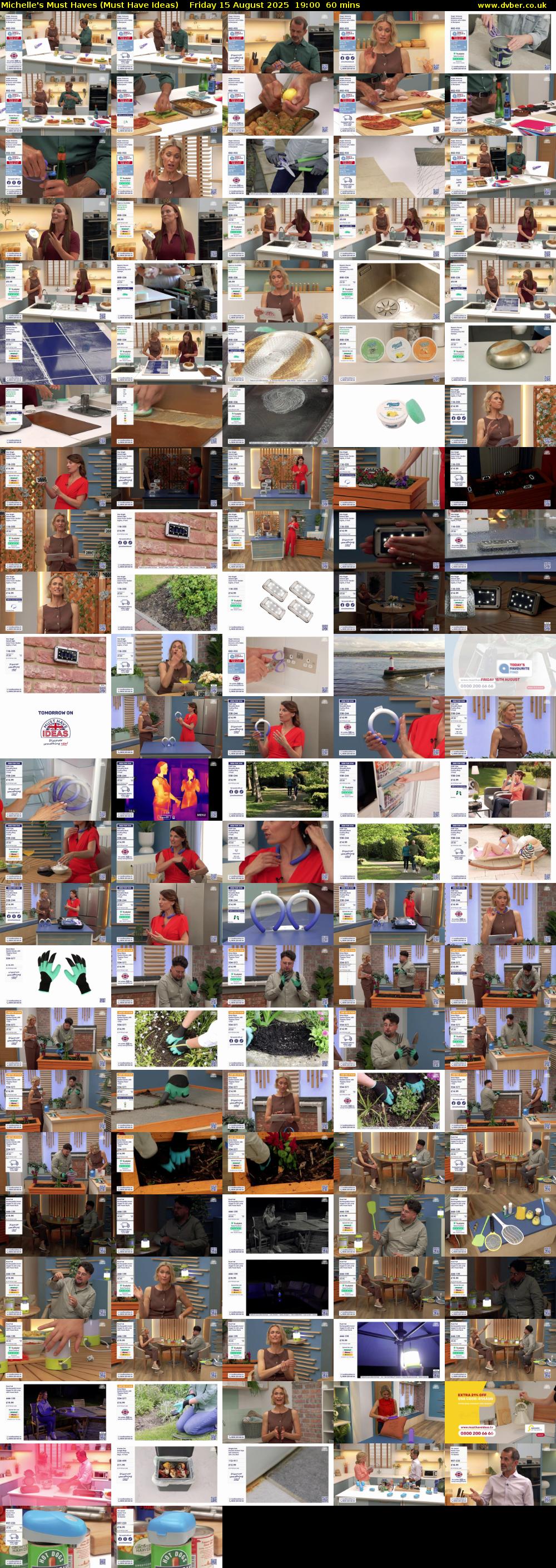 Michelle's Must Haves (Must Have Ideas) Friday 15 August 2025 19:00 - 20:00