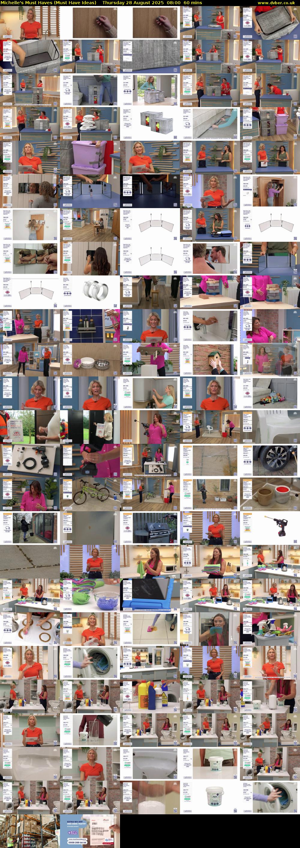 Michelle's Must Haves (Must Have Ideas) Thursday 28 August 2025 08:00 - 09:00